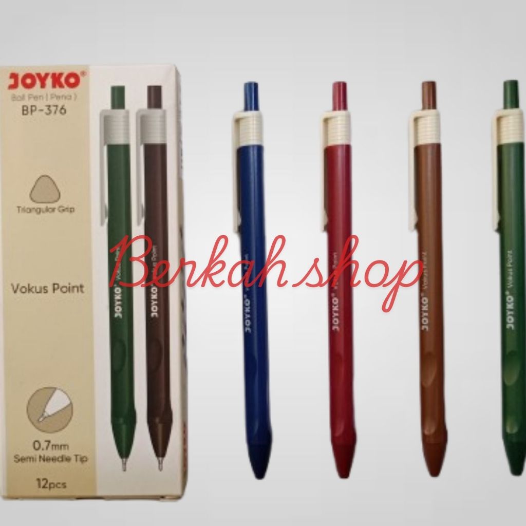 

JOYKO BALL PEN VOKUS POINT BP-376 (0.7mm) Isi 12 Pcs