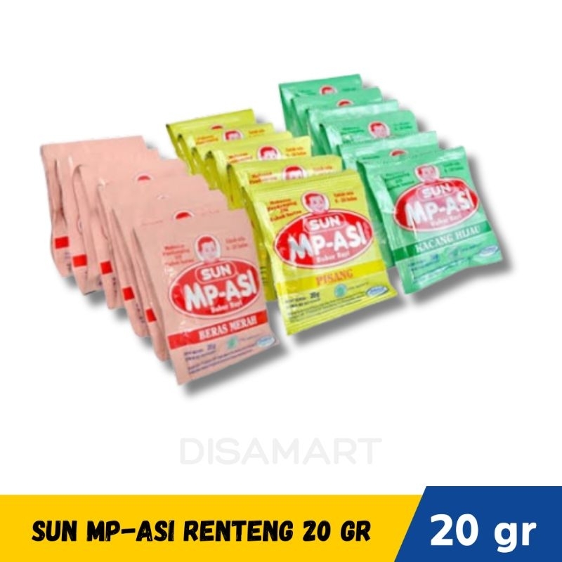 SUN Mp Asi Bubur Bayi All Varian Rasa Jual Rentengan