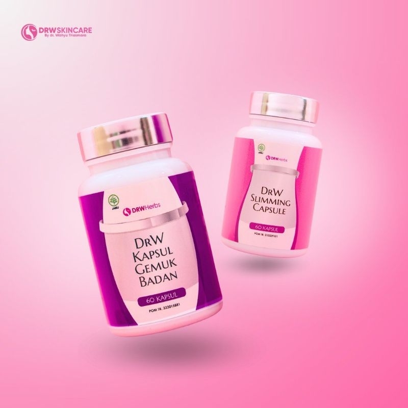 NEWKAPSUL DIET DAN KAPSUL GEMUK BADAN BY DRW SKINCARE ORIGINAL BPOM