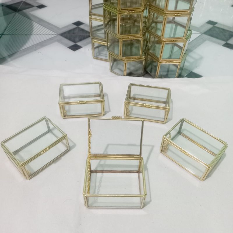 kotak cincin ringbox terarium 8xx6x4