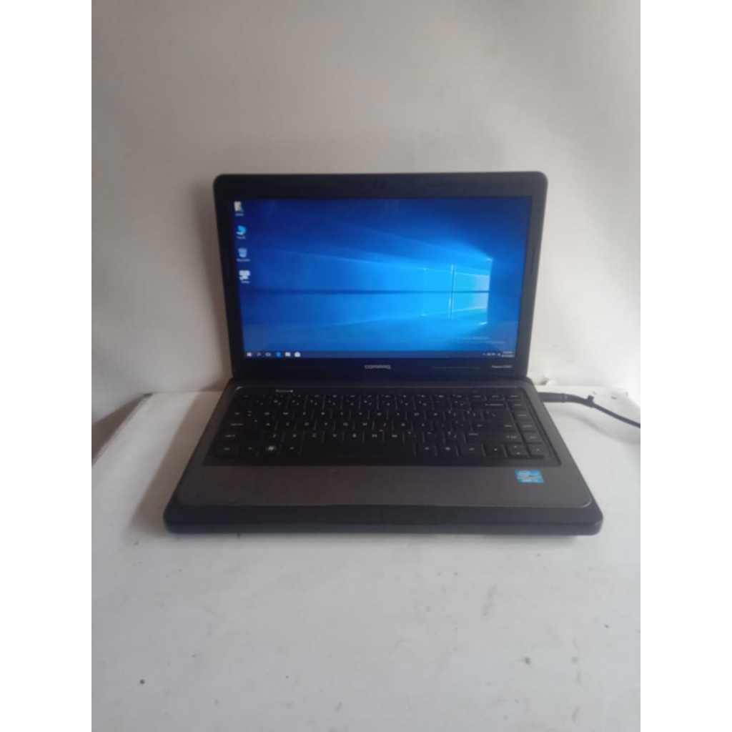 laptop hp compaq cq43 intel core i3-2330m ram 4gb ddr3 hdd 500g kondisi tanpa batre