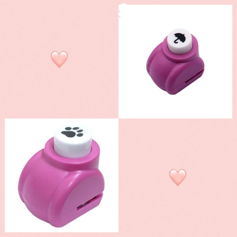 

Pembolong Kertas Mini Karakter Pink