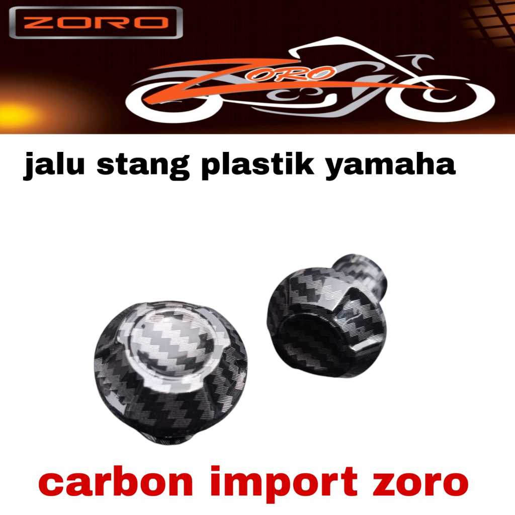 JALU STANG PLASTIK MOTOR YAMAHA MIO FAZZIO DLL CARBON ZORO