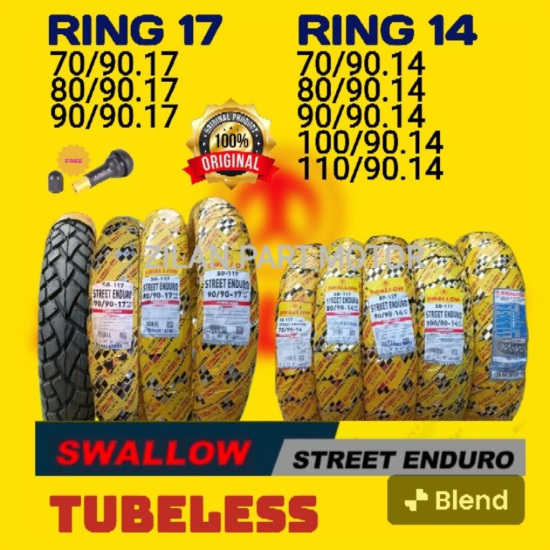 SWALLOW STREET ENDURO / VIPER / SEAHAWK / TRAIL TT (RING 14: 70/90.14,80/90.14,90/90.14,100/80.14,11