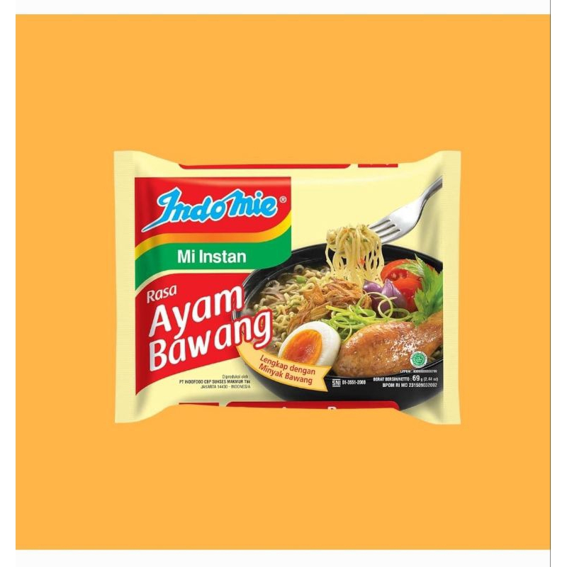 

Indomie Rasa Ayam Bawang 1 DUS isi 40 pcs