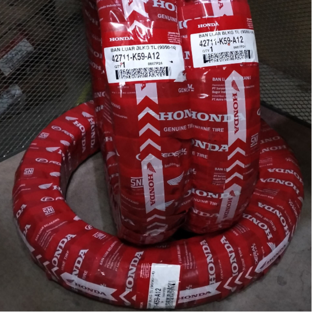 BAN LUAR BELAKANG MATIC TUBELESS RING 14 UKURAN 90/90/14 AHM FEDERAL MOTOR VARIO ALL BEAT ALL DELUXE