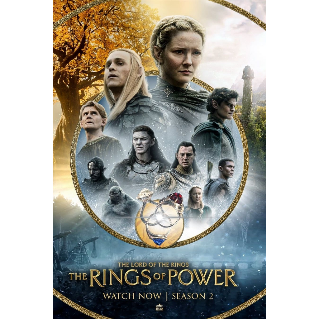 dvd kaset The Lord of the Rings: The Rings of Power 2 (2024)