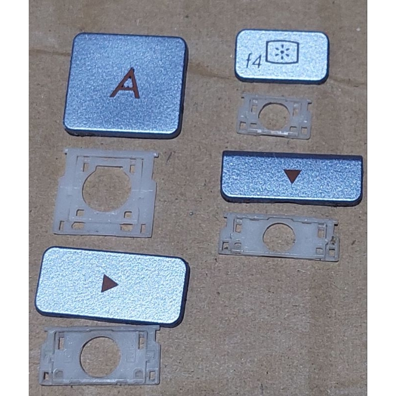 Tuts Tombol Keyboard Laptop ASus Zenbook 14 UM431 UM431D UM431Da UX431 Silver