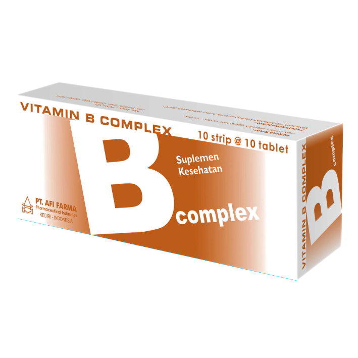 VITAMIN B COMPLEX GENERIK 10 TABLET/STRIP
