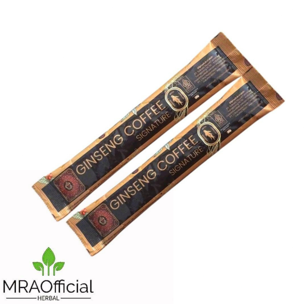 

CNI Ginseng Coffee Signature | Kopi Herbal Ginseng Original | Kopi Signature Per Pcs