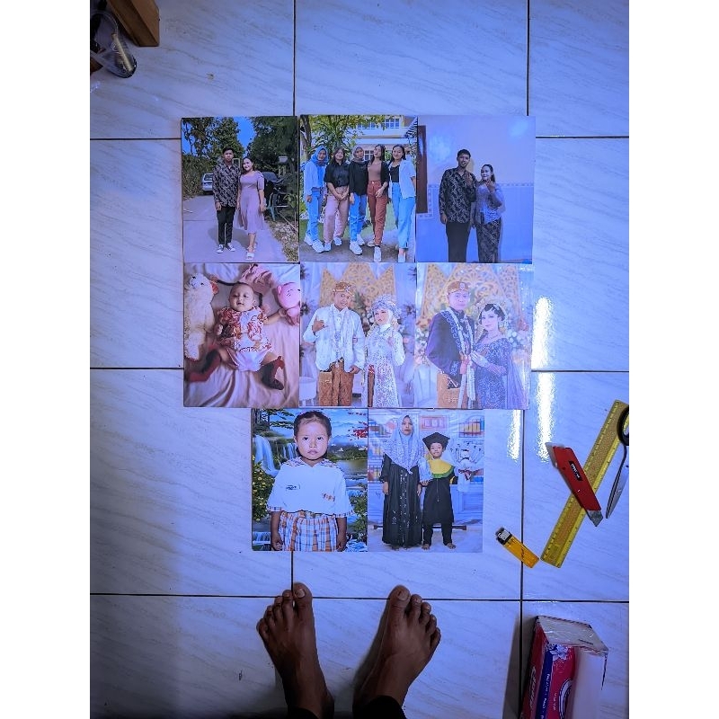 cetak Foto media papan MDF