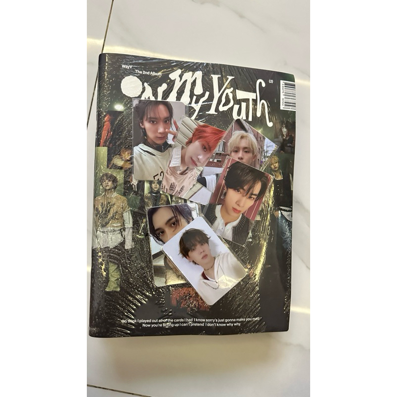 READY STOCK ALBUM SEALED ON MY YOUTH WAYV WITH POB LUMINA