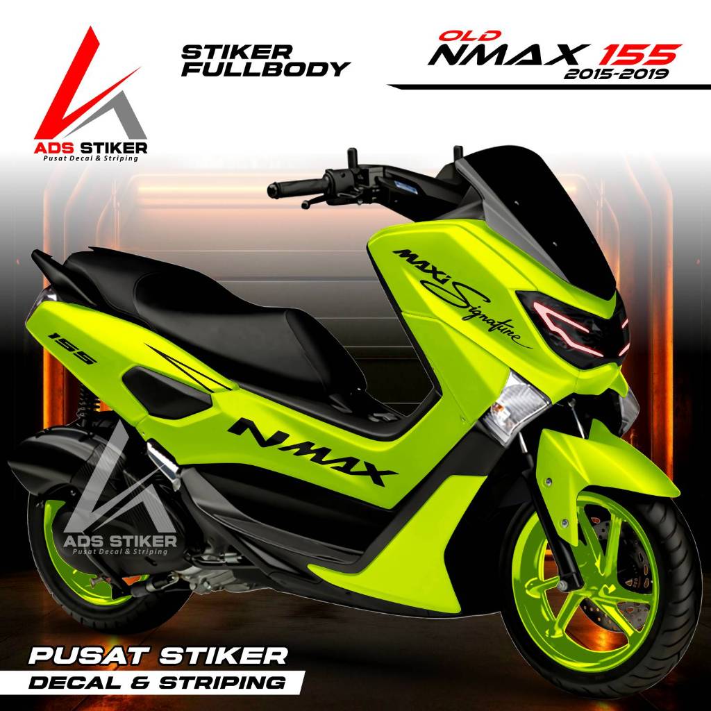 COD - Decal Nmax 155 Old Fullbody 2015 - 2019  Stiker nmax old / stiker nmax full body design Polos