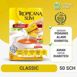 

Gula Tropicana Slim Classic Box 50 Sachet / Promo Murah Gula Tropicana