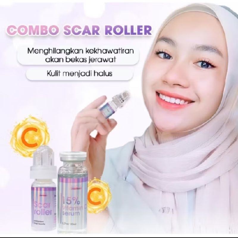 SEYOUL-SEYOUL SCAR ROLLER MEMBANTU MENGHILANGKAN BEKAS JERAWAT