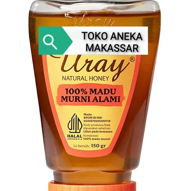 

URAY NATURAL HONEY 100% MADU NATURAL 150GR