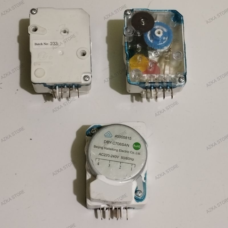 TIMER KULKAS 2PINTU ORIGINAL PART TIMER 1-3 POLYTRON AQUA PANASONIC