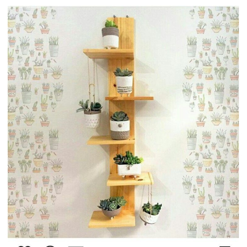 Rak dinding minimalis / rak dapur / rak kayu termurah terlaris