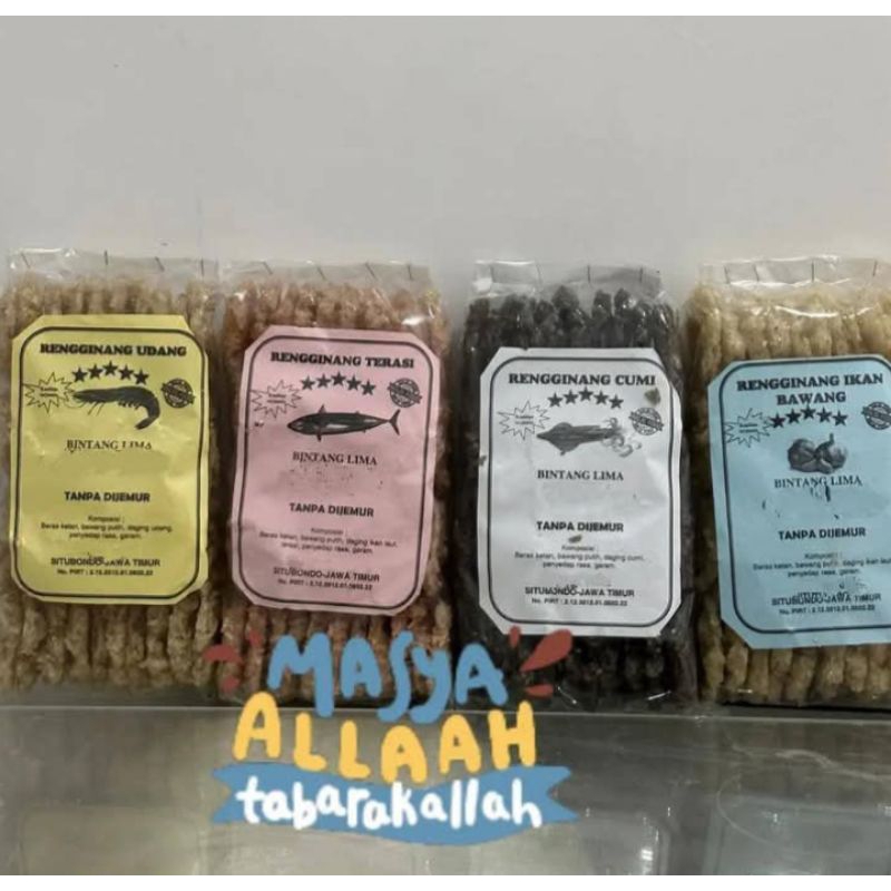 

Rengginang Ketan Varian Rasa Khas Tacempah Gurih nikmat
