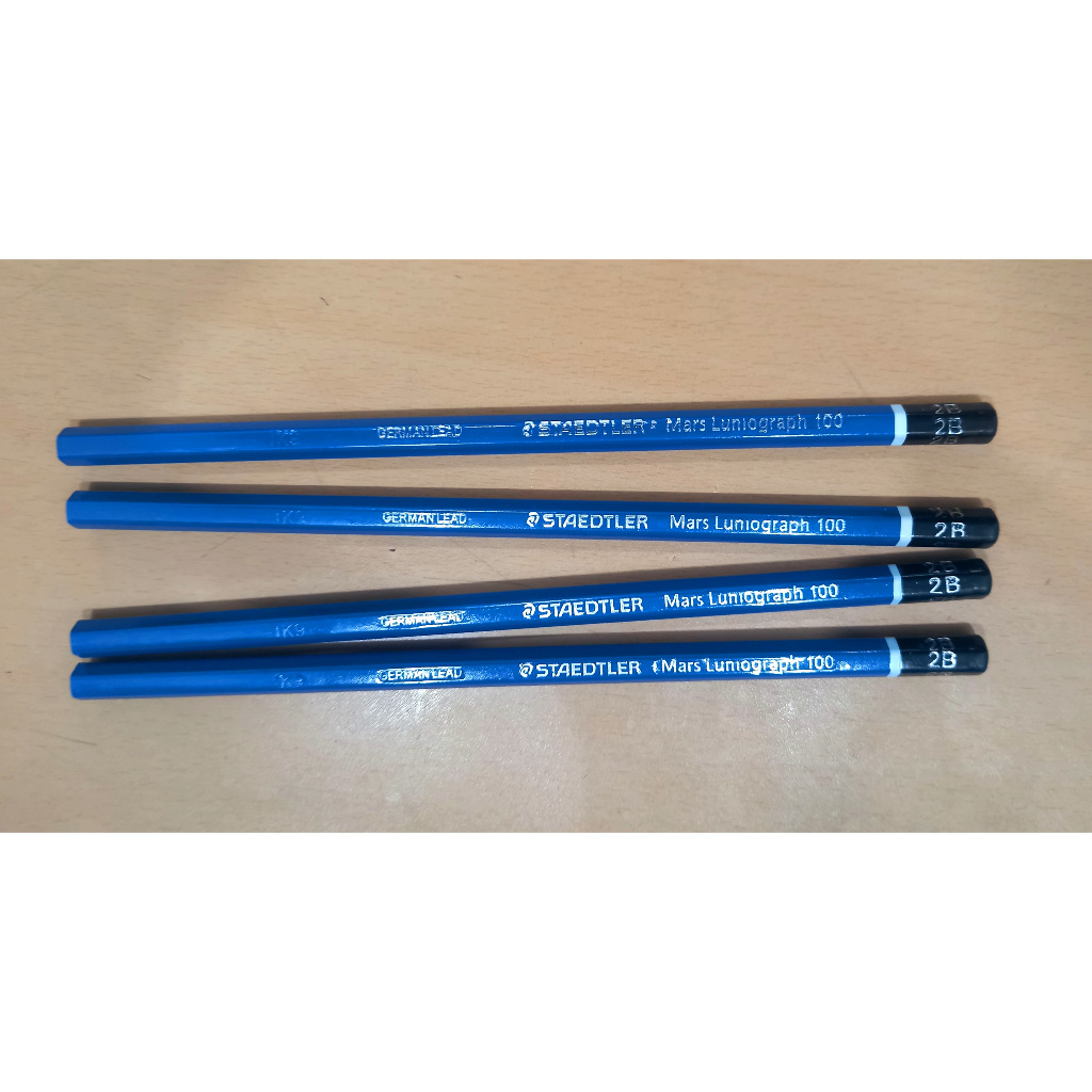 

Pensil 2B Staedtler Mars Lumograph 100 (Pensil Sekolah/Ujian)