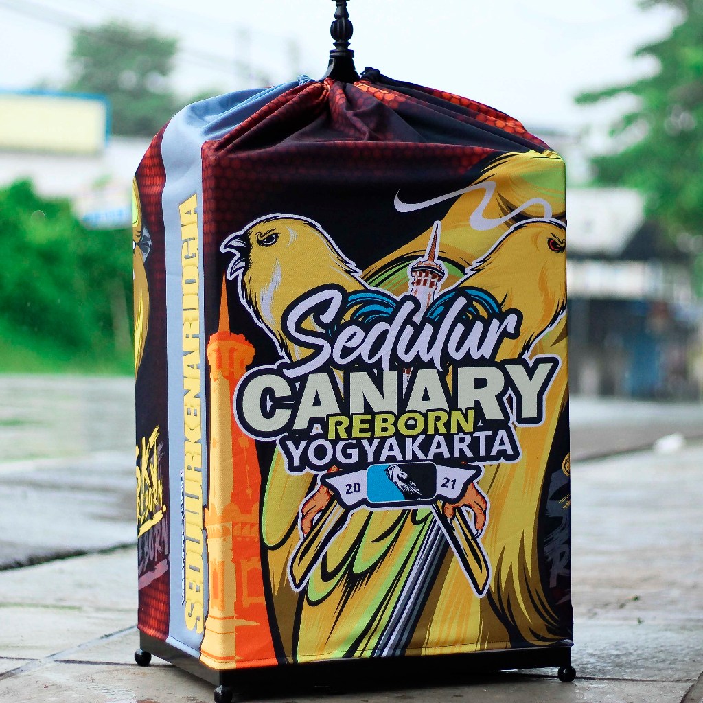 KRODONG PRINTING UKURAN SANGKAR KOTAK NO 2 DOUBLE LAYER SPESIAL SEDULUR KENARI JOGJA REBORN