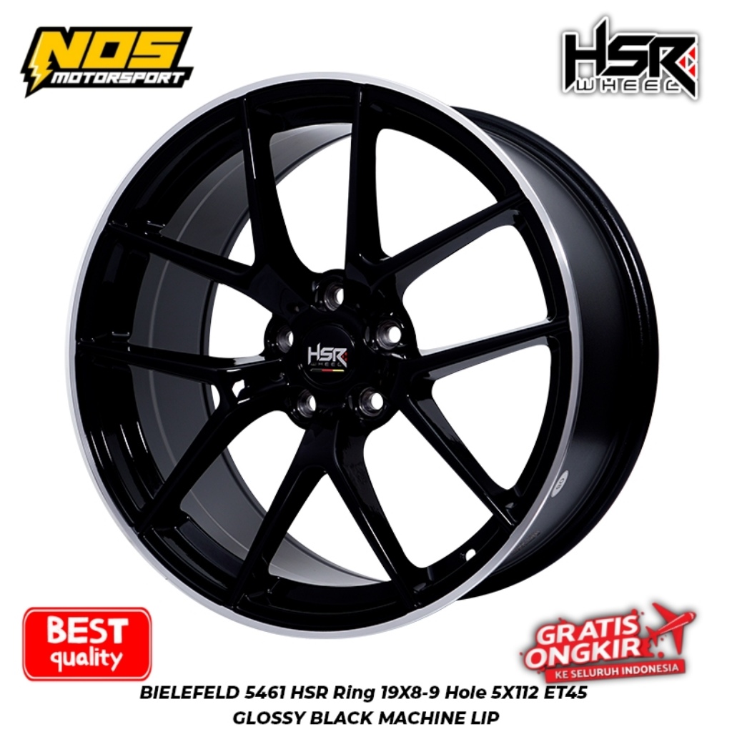 VELG MOBIL MERCY R19X8/9 PCD 5X112 ET45 HSR BIELEFELD | VELG RACING RING 19