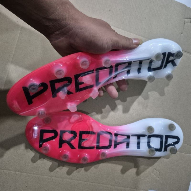 (mangkok) Sol ori sepatu bola adds predator stut bulat