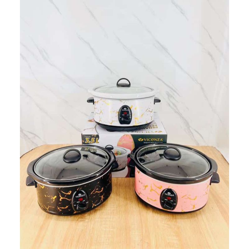 SLOW COOKER MARBLE VICENZA 3,5 Liter ORIGINAL