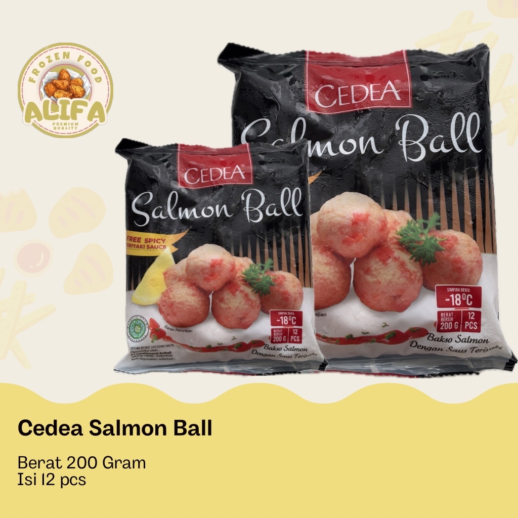 

Cedea Salmon Ball Berat 200/500 Gram