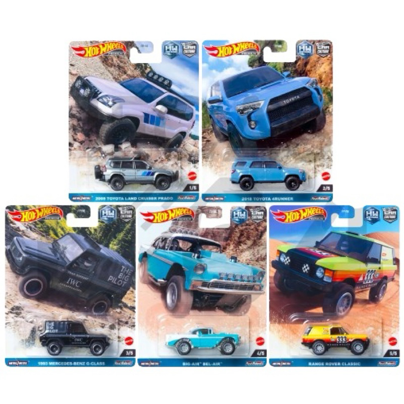 Hot Wheels Premium Off Road Set