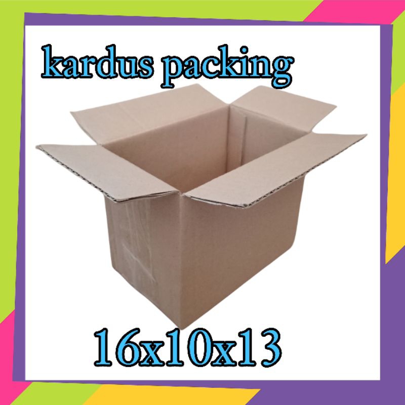 

kardus packing UK 16x10x13 kardus kecil kardus besar
