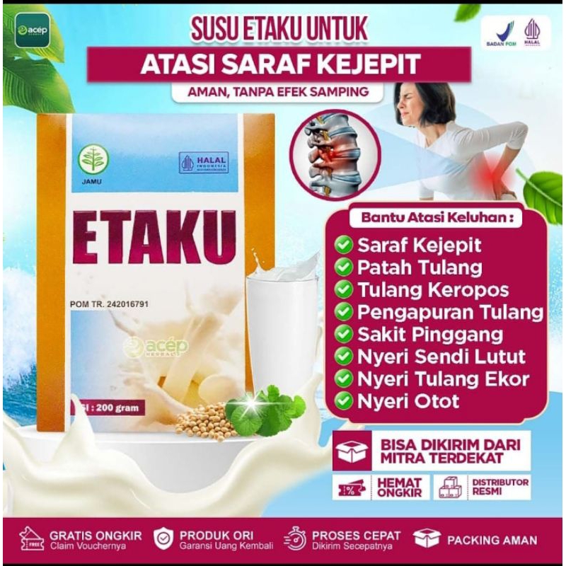 

PROMO!!! Susu Kambing ETAKU Bubuk Asli Murni 200gr Rendah Gula Krimer Nabati / Susu Kambing Bubuk Etawa / Pemulihan Tenaga / Susu Murni / Solusi Pernapasan / Susu Bubuk / Solusi Nafas Lega / Meringankan Sesak Nafas