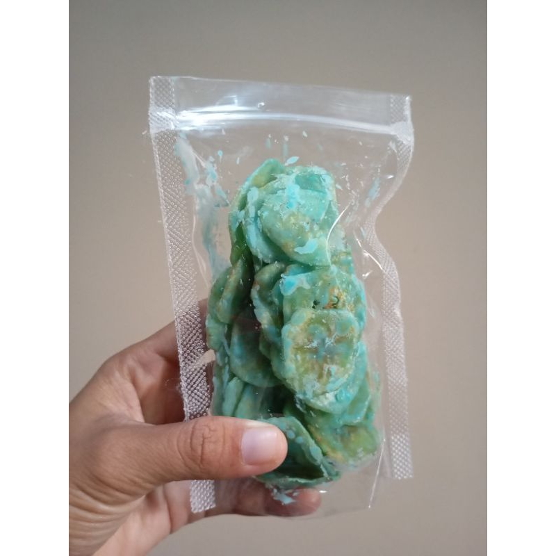 

KERIPIK PISANG UMIK RASA BLUBERRYMINT KEMASAN POUCH BENING