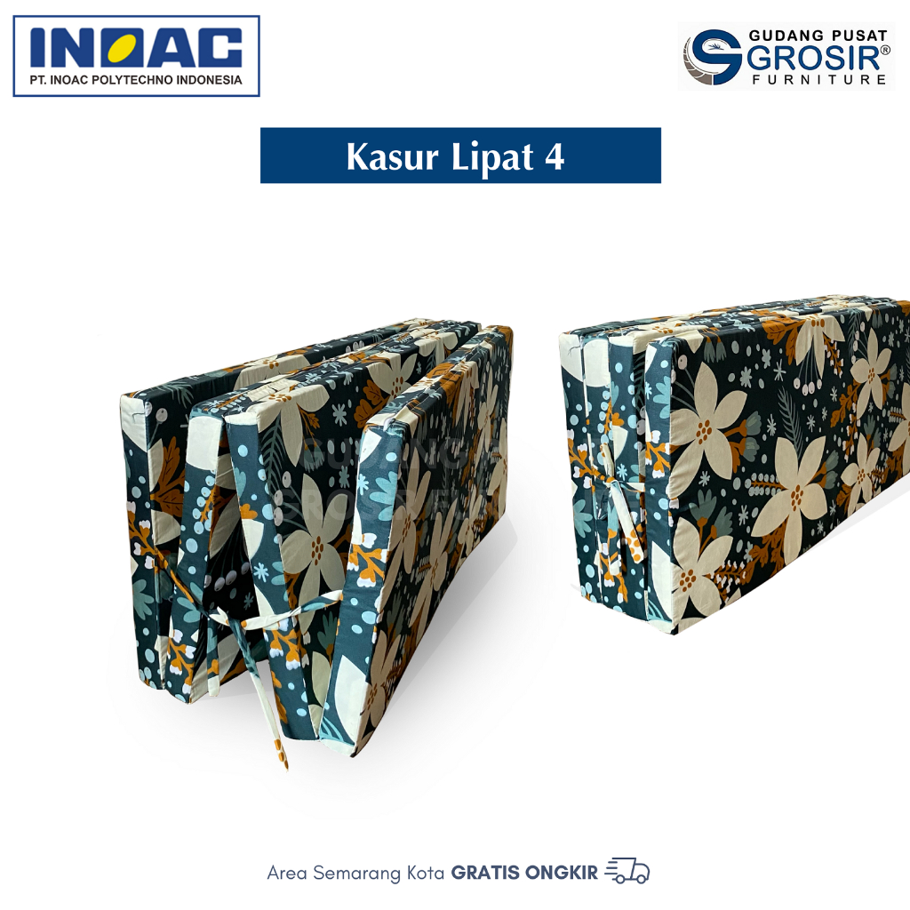 INOAC - Kasur Busa Lipat 4 - Tebal 5cm
