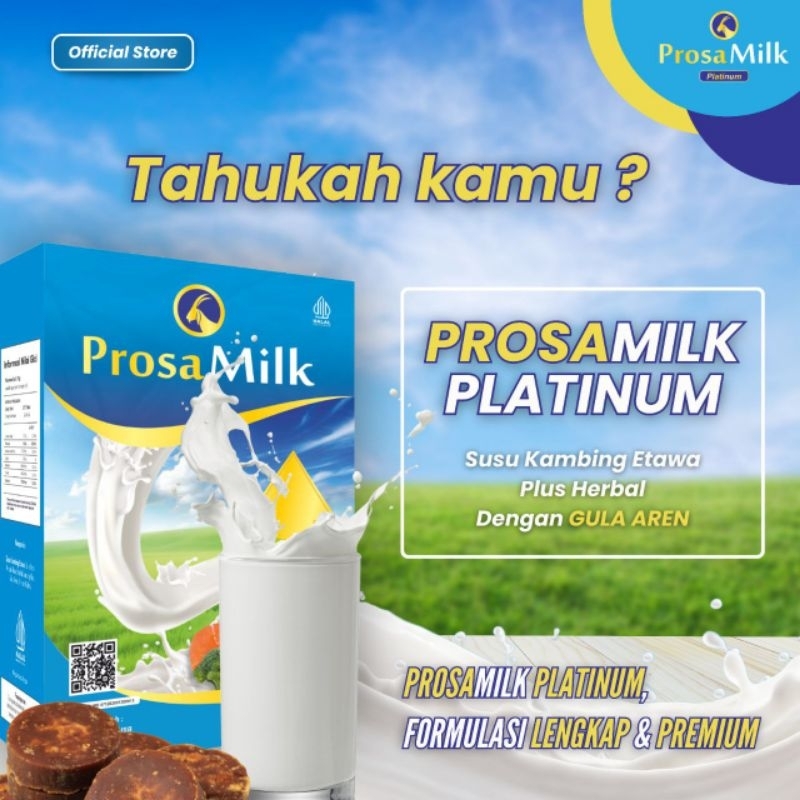 

PROSAMILK SUSU KAMBING ETAWA SUSU KAMPING PLUS HERBAL SUSU PENAMBAH BERAT BADAN SUSU KAMBING PROSAMILK