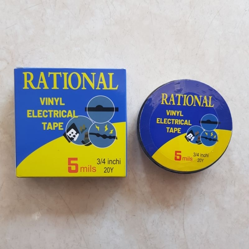 

Isolasi listrik Rational / Selotip kabel listrik / Isolasi hitam