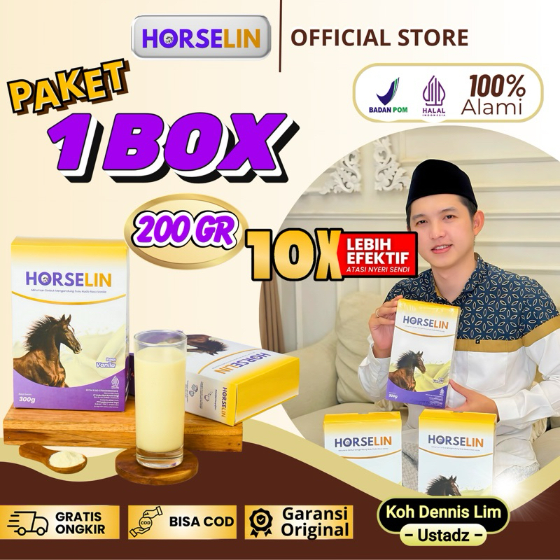 

Horselin Susu Kuda Liar Asli Murni 100% Original Official