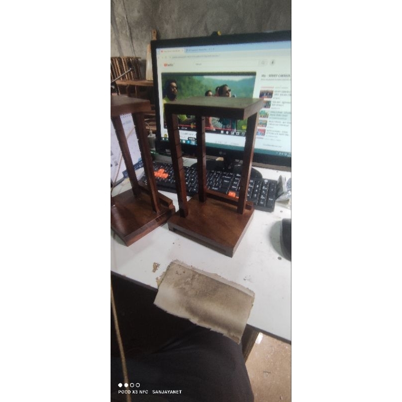 rak rig stb hg680p kayu jati estetik