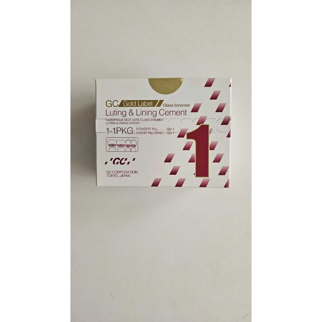 Dental Gigi GC Luting & Lining Cement Fuji I 1-1 35 gr/25 gr PKG