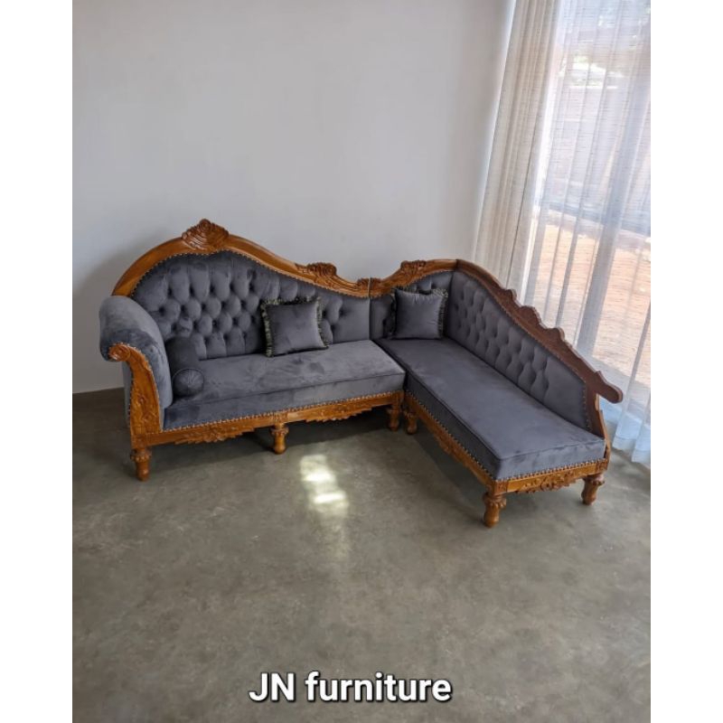 kursi tamu ukiran kursi tamu L