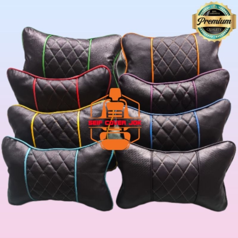 BANTAL MOBIL /PENYANGGA LEHER UNTUK SEMUA JENIS MOBIL
