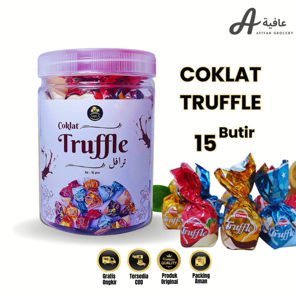 

Coklat Truffle Cokelat Truffle Cemilan Coklat Arab Coklat Turki Asli Isi 15 Butir