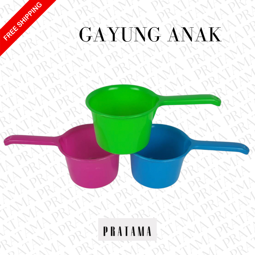 Gayung Plastik / Gayung warna / Gayung mandi / Gayung air / Gayung kecil / Gayung Anak WARNA / gayun