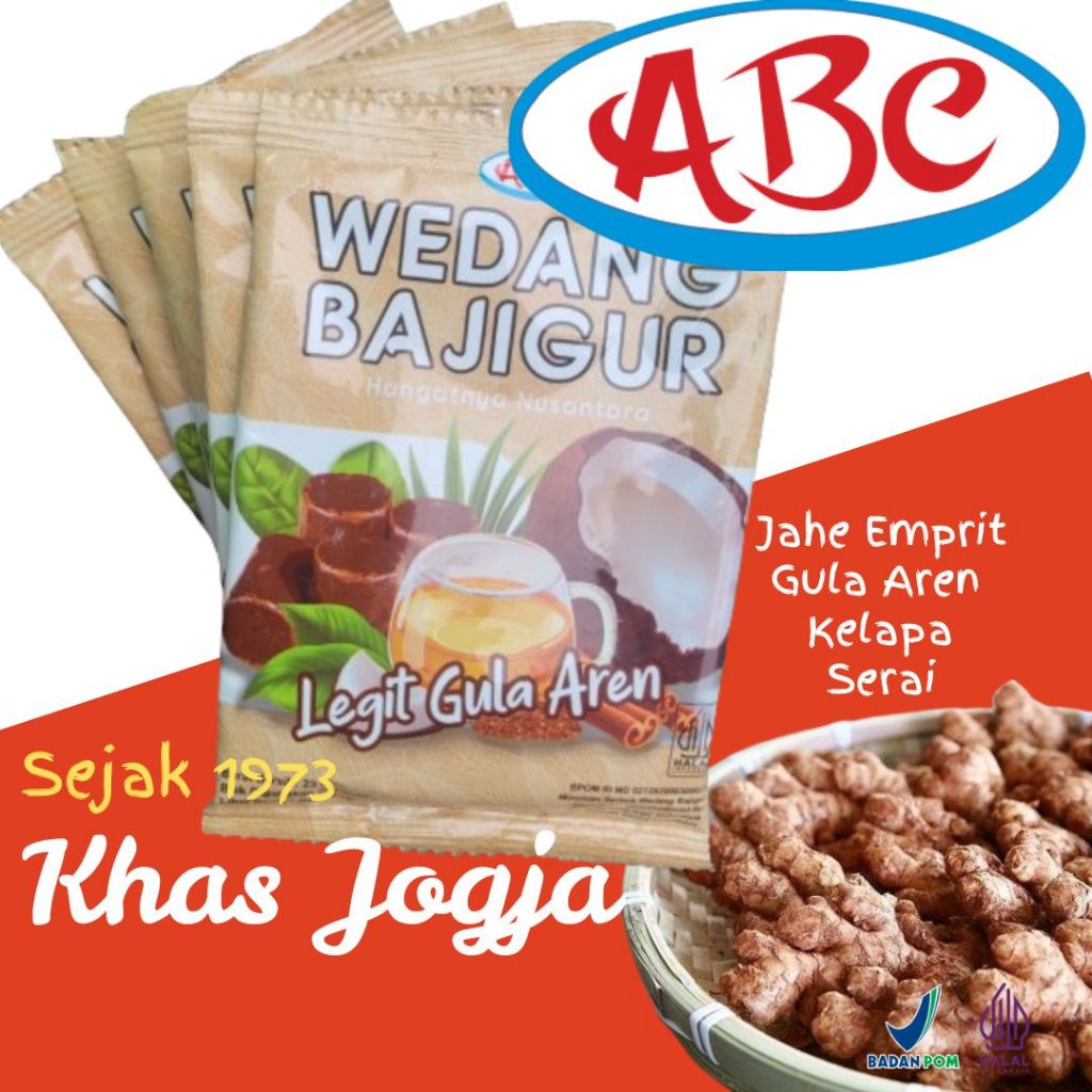 

Wedang Bajigur ABC Bubuk Instan Asli Khas Jogja Tinggal Seduh Kualitas Premium Isi 5 Sachet