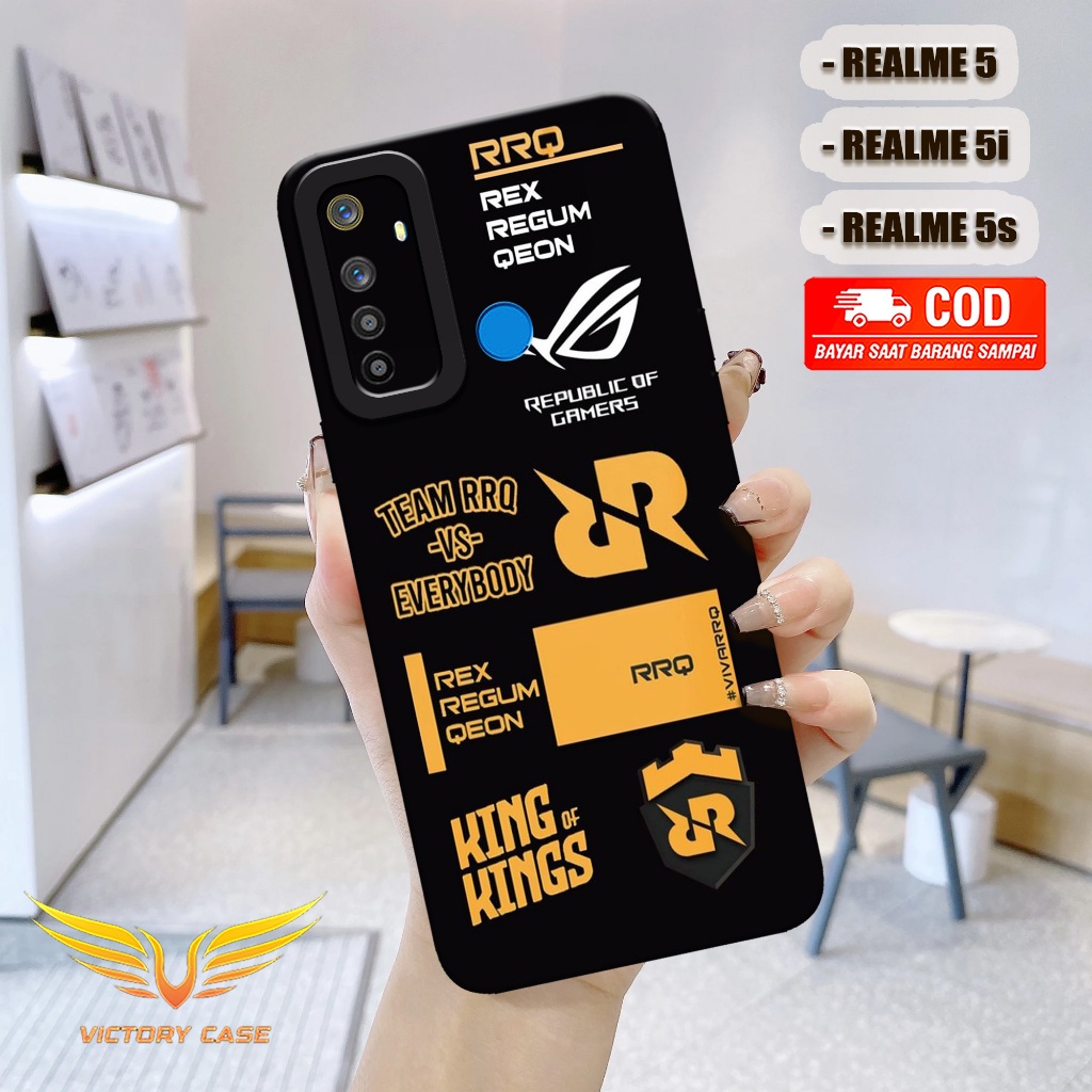 New Gaming Case - Softcase Realme 5 / 5i / 5s Terbaru - Case Hp Realme 5 / 5i / 5s - Casing Realme 5