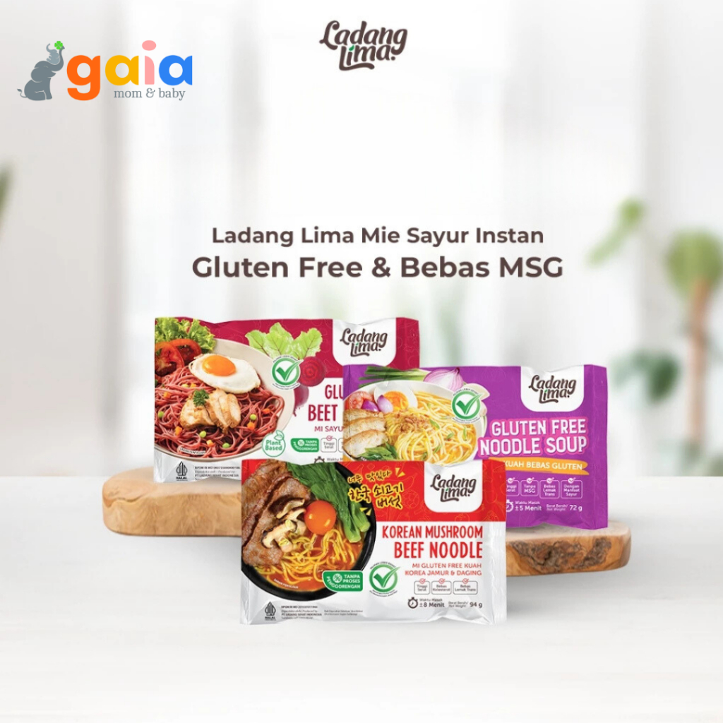 

Ladang Lima Noodle | Mie Instan Gluten Free BEBAS MSG