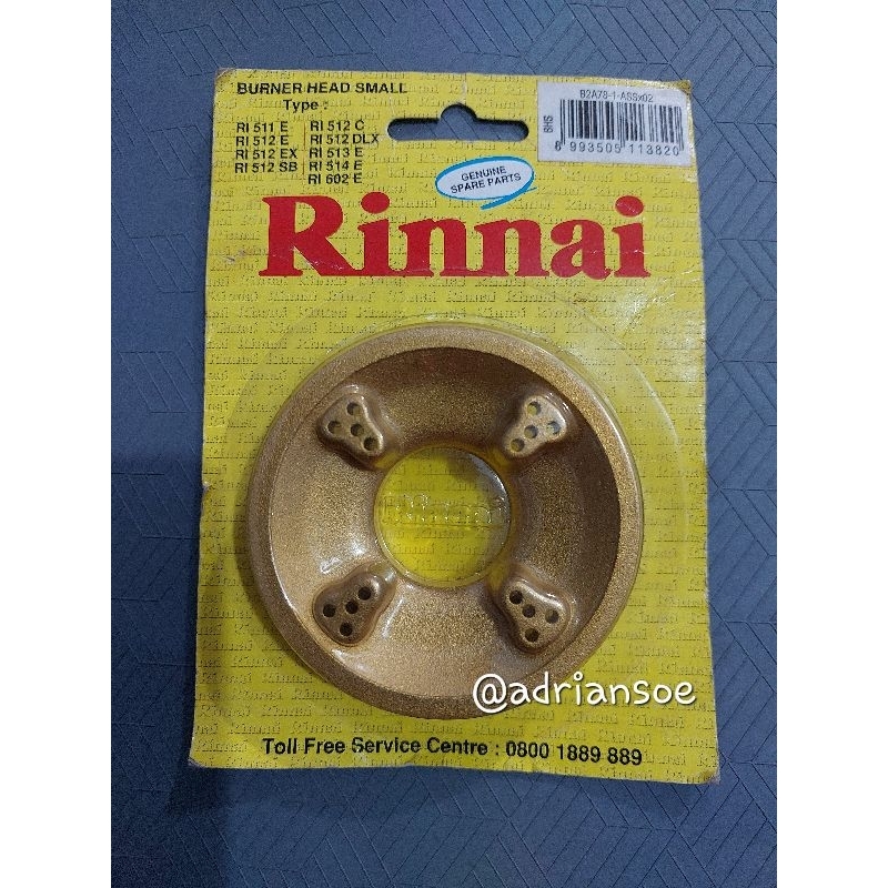 Burner RINNAI ORIGINAL Kompor Gas