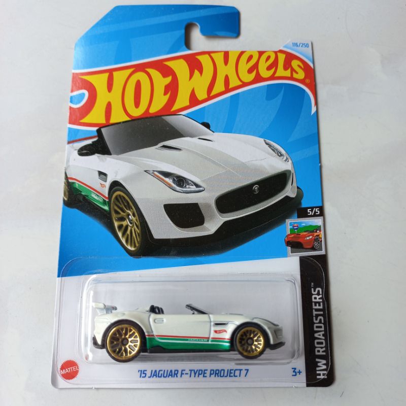 Hotwheels 15 Jaguar F-Type Project 7
