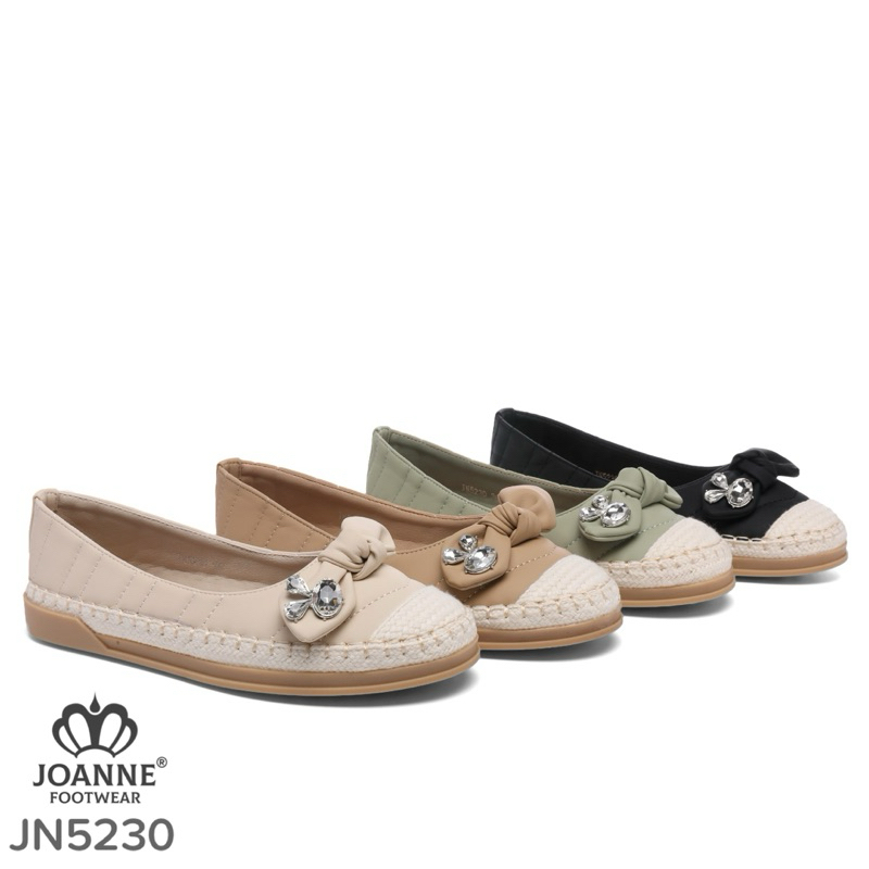 JOANNE FOOTWEAR Ribbon Rabbit Flats Sepatu Wanita #JN5230
