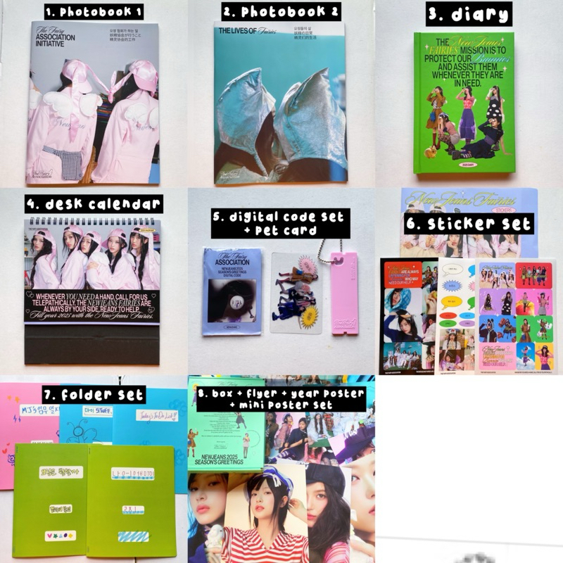 Printilan Season's Greetings Newjeans 2025 Official